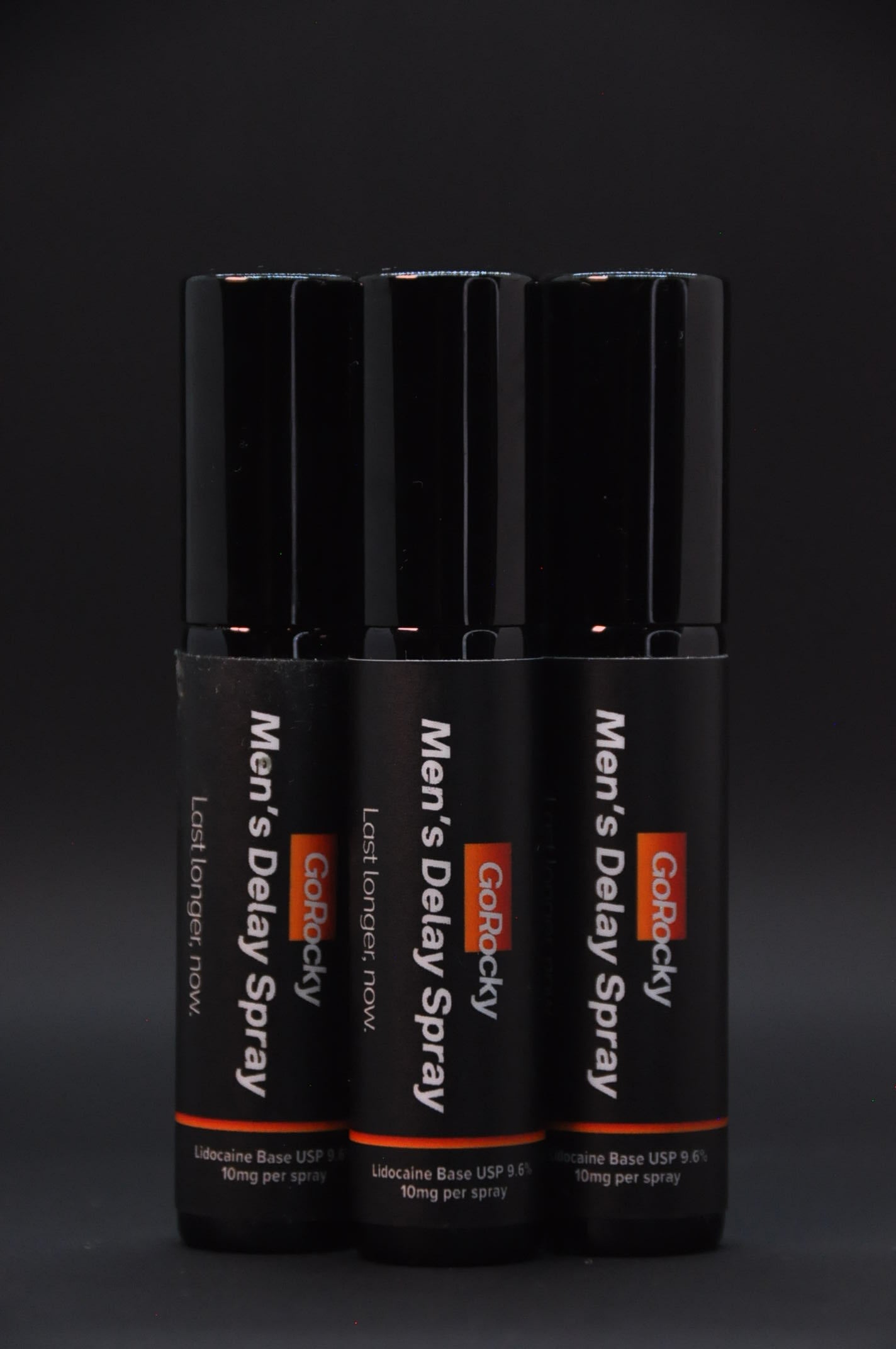 GoLonger Spray Box (5 spray bottles) 9.6% Lidocaine - 10ml